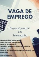 Gestor Comercial Teletrabalho... CLASSIFICADOS Bonsanuncios.pt