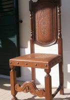 Cadeiras rústicas em couro... ANúNCIOS Bonsanuncios.pt